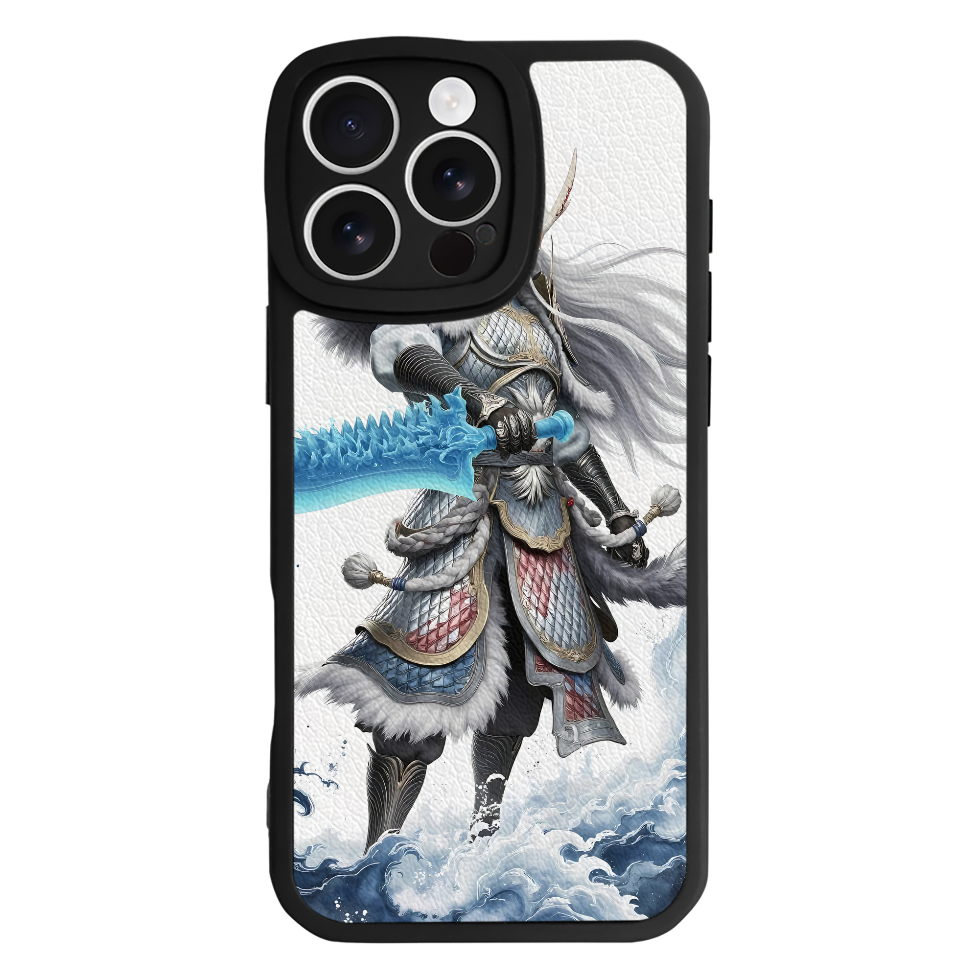（画像用） Ne Zha 2 ナタ 魔童の大暴れ 【iPhone 16シリーズ対応】シリコンスマホケース（レザー調） 材質：シリコン